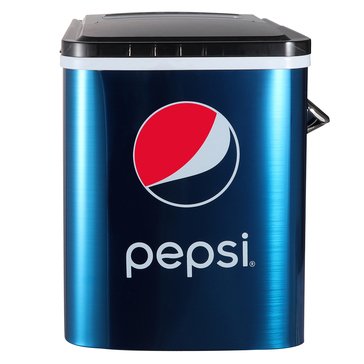 Pepsi Portable Compact Ice Maker with Built-in Bottle Opener