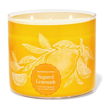 Bath & Body Works Sugared Lemonade 3-Wick Candle