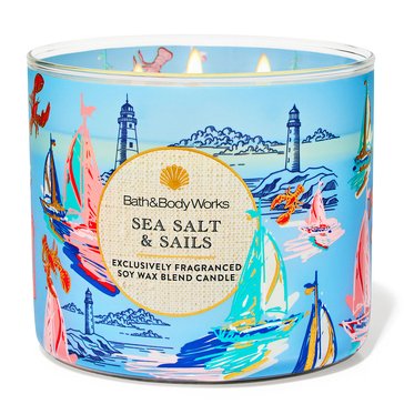 Bath & Body Works Sea Salt and Sails 3-Wick Candle