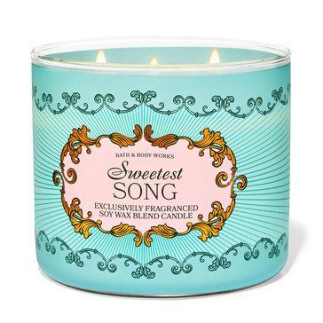 Bath & Body Works Sweetest Song 3-Wick Candle
