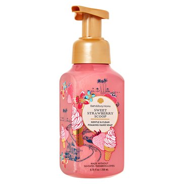 Bath & Body Works Sweet Strawberry Scoop Foaming Soap