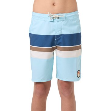 O'Neill Big Boys' Cruzer Striped Scallop 16 Boardshorts