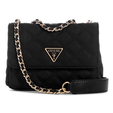 Guess Giully Mini 2 Compartment Convertible Flap Crossbody