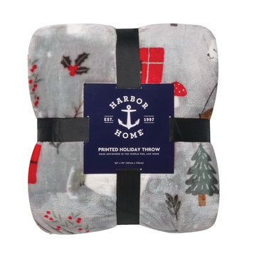 Harbor Home Snowball Polar Bears Blanket