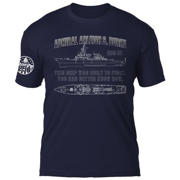 Navy Pride Admiral Arleigh S. Burke USN 250th Legends Series Tee