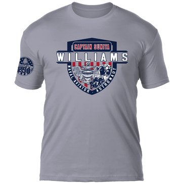Navy Pride Captain Sunita Williams USN 250th Legends Series Tee