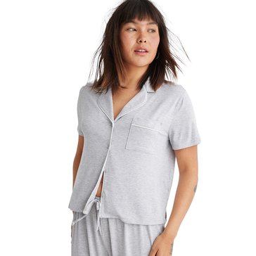 Aerie Women's Real Soft Short Sleeve Pajama Shirt 