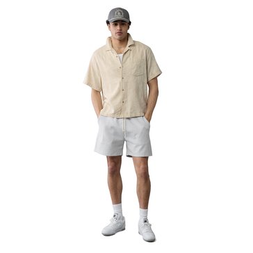 AE Men's Poolside Linen-Blend Button-Up Shirt