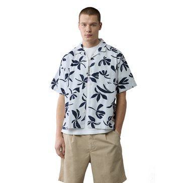 AE Men's Poolside Linen-Blend Button-Up Shirt