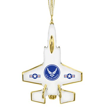 Glass Baron F-35 Air Force Jet Ornament