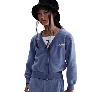 Nike Big Girls' Long Sleeve Cozy Fleece Top