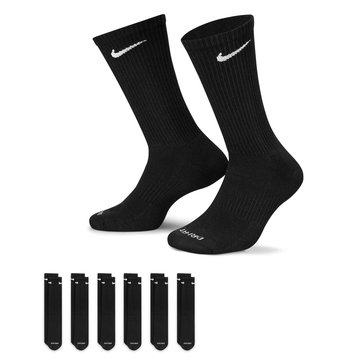 Nike Men's Everyday Plus Cushion Crew Socks, 6-Pack