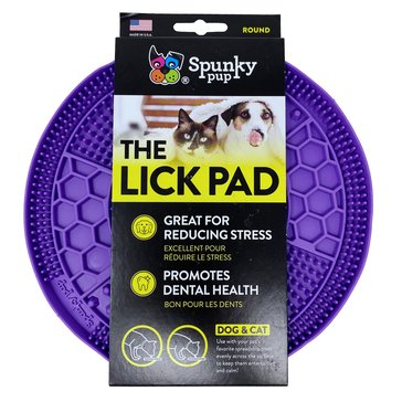 Spunky Pup Round Lick Pad