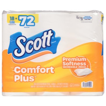 Scott Comfort Plus Bath Tissue Mega Roll
