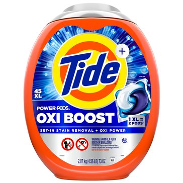 Tide Oxi Boost Laundry Detergent Power Pods