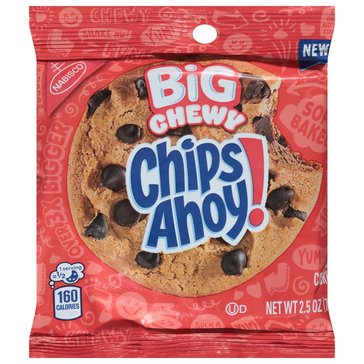 Chips Ahoy Big Chewy Original Cookie, 2.5oz
