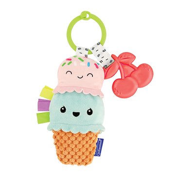 Infantino Plushy Pal Ice Cream Teether