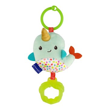 Infantino Chime Go Narwhal Tag Along Pal
