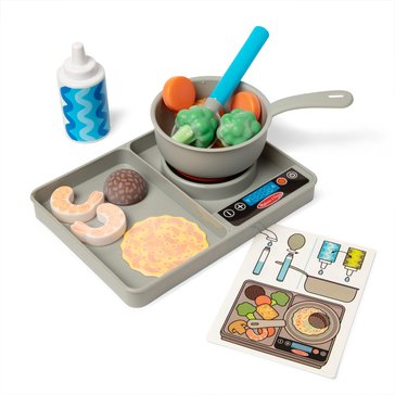 Melissa And Doug Simmer And Stir Stove Top Play Set