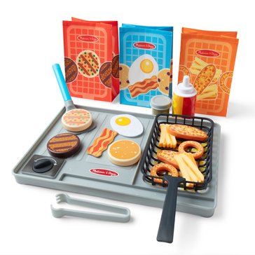 Melissa And Doug Flip And Fry Grill Play Set