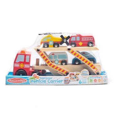Melissa And Doug Emergency Vehicle Carrier