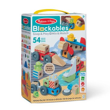 Melissa And Doug Blockables Vehicles