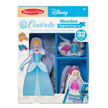 Melissa And Doug Disney Magnetic Dress Up Cinderella Playset