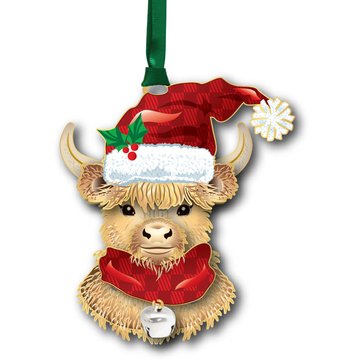 Chemart Highland Cow Ornament