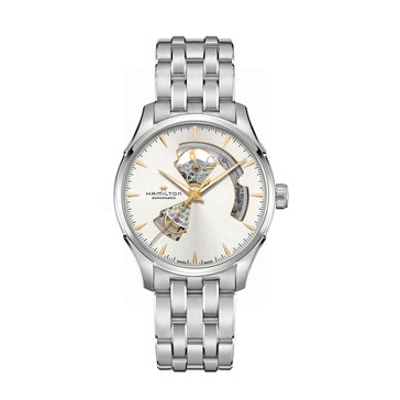 Hamilton Men's Jazzmaster Open Heart Auto Bracelet Watch