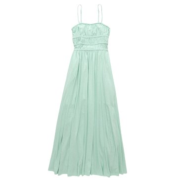 AE Women's Sunchaser Smocked Bodice Midi Dress
