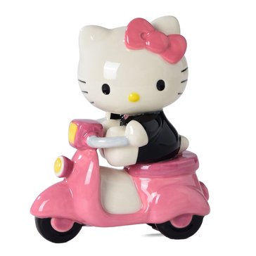 Blue Sky Hello Kitty Scooter Figurine