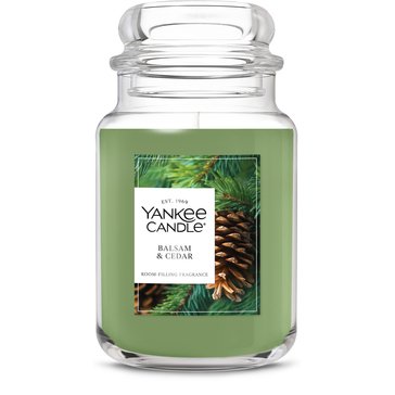 Yankee Candle Balsam And Cedar Classic Large Jar Candle