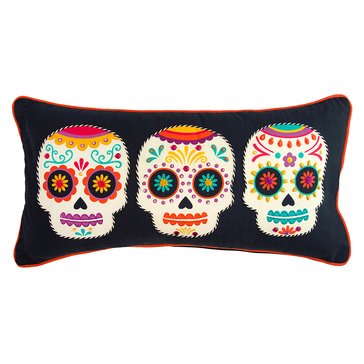 C&F Home Sugar Skull Trio Pillow
