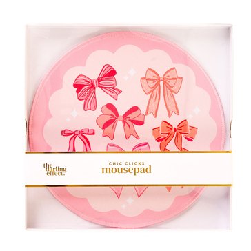 The Darling Effect Blushing Bows Chic Clicks Mouse Pad