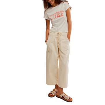 Free People Women's Easy Peasy Pull On Denim Pants