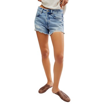 Free People Women's Now or Never Denim Shorts