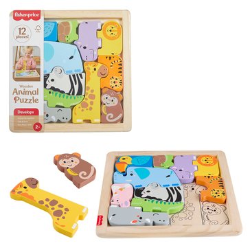 Fisher-Price Wooden Animal Puzzle
