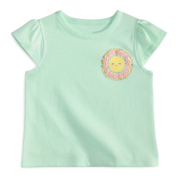 Wanderling Baby Girls' Sun Smile Tee