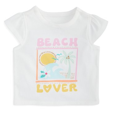 Wanderling Baby Girls' Beach Lover Tee