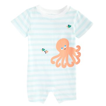 Wanderling Baby Boys' Octopus Sunsuit