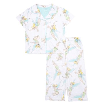 Disney Toddler Girls' Tinker Bell Coat Sleep Set, 2-Piece