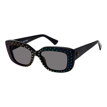 Kurt Geiger Women's Rectangular Bedazzled Sunglasses