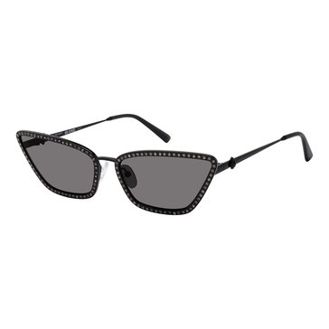 Kurt Geiger Women's Metal Cateye Sunglasses