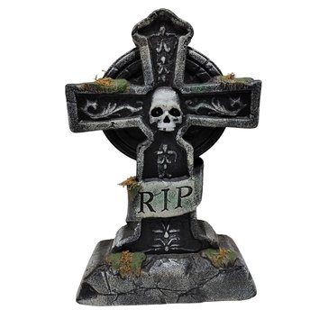 HKS Global Resources Halloween Cross Tombstone