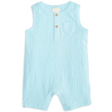 Wanderling Baby Boys' Knit Gauze Sunsuit