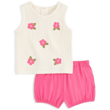 Wanderling Baby Girls' Crochet Flower Set