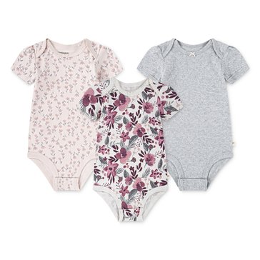 Huggies Newborn Girls' Bodysuit, 3-Pack