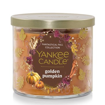 Yankee Candle Golden Pumpkin 3-Wick Candle