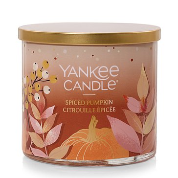 Yankee Candle Spiced Pumpkin 3-Wick Candle