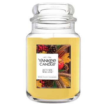 Yankee Candle Autumn Wreath Classic Large Jar